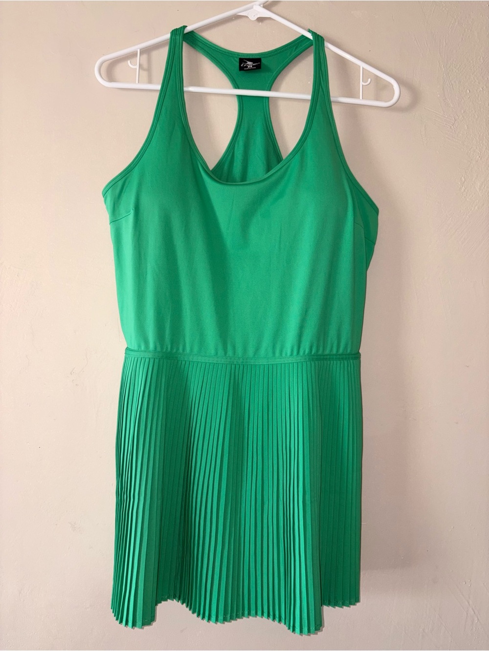 Crane green racer back mini athletic dress M